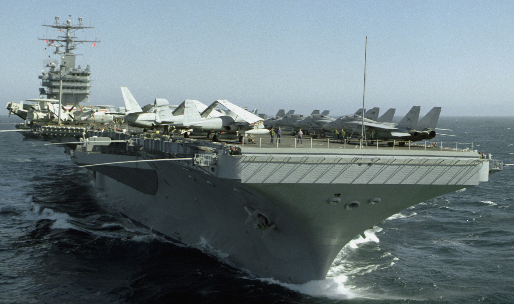 cvn-72 uss abraham lincoln nimitz class aircraft carrier air wing cvw-11 us navy 158