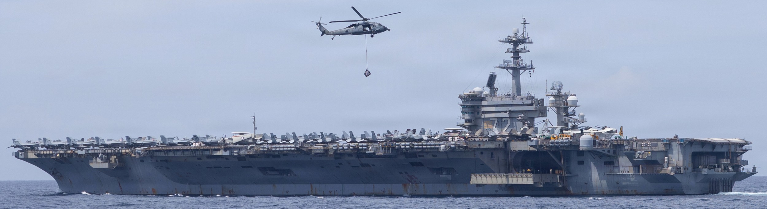 cvn-72 uss abraham lincoln aircraft carrier air wing cvw-9 south china sea 2026 iran 232