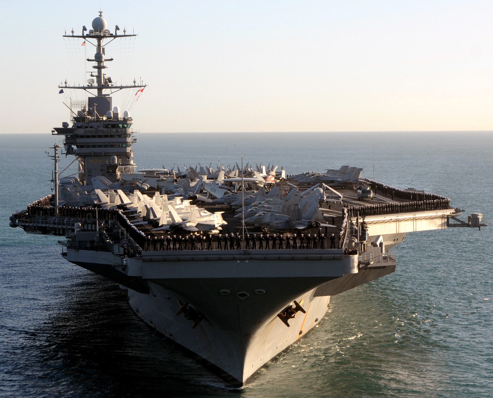 cvn-73 uss george washington nimitz class aircraft carrier air wing cvw-5 fremantle australia 43