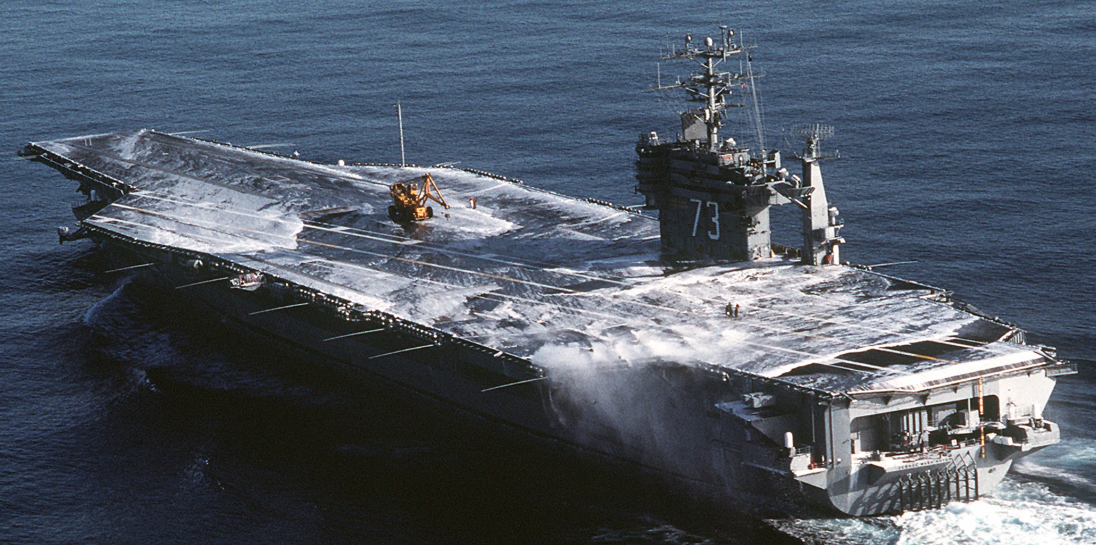 cvn-73 uss george washington nimitz class aircraft carrier us navy sea trials 60