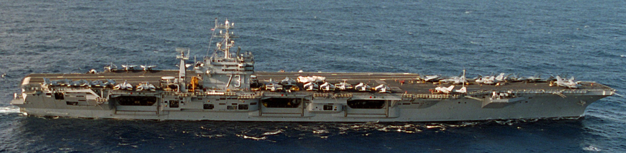 cvn-73 uss george washington nimitz class aircraft carrier air wing cvw-7 fleetex 1994 66