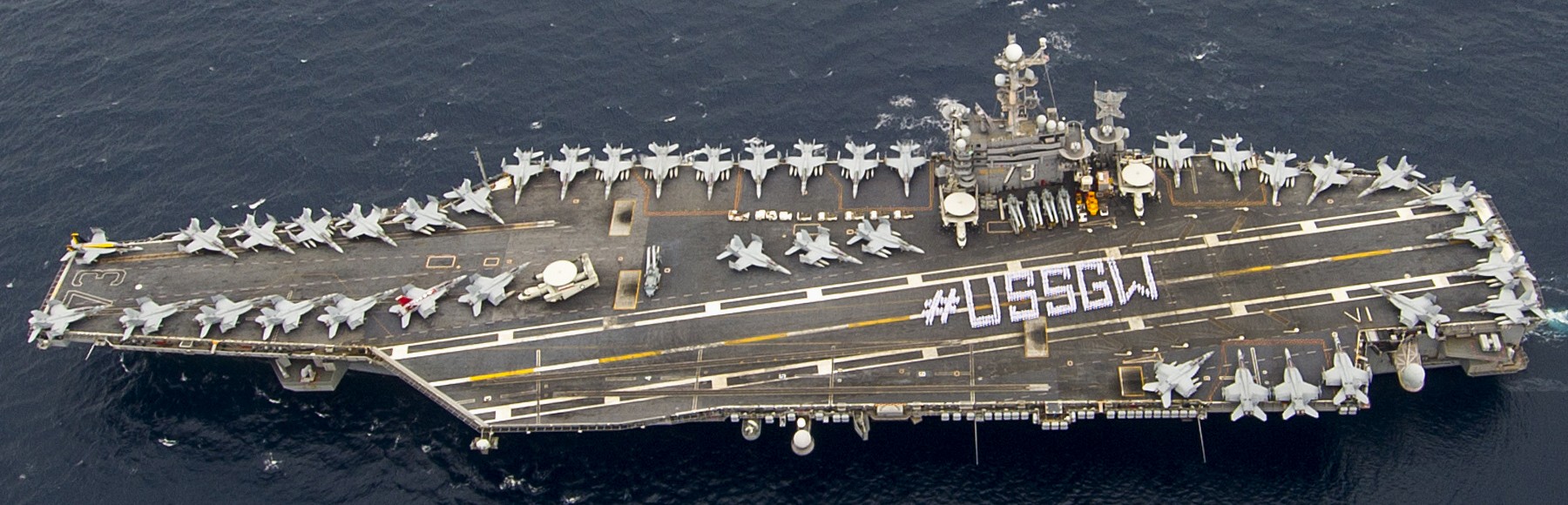 cvn-73 uss george washington nimitz class aircraft carrier air wing cvw-5 philippine sea 107