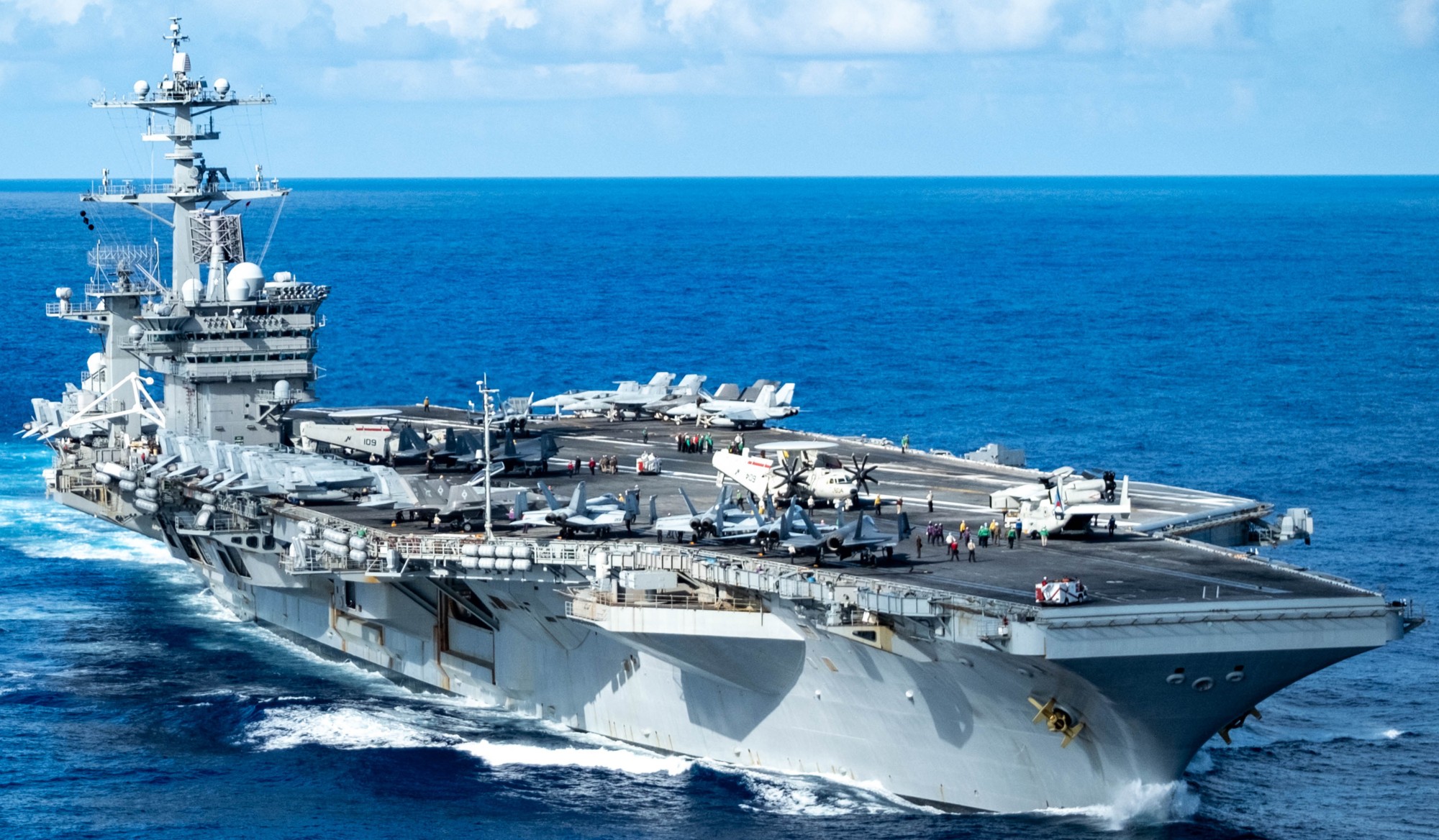 cvn-73 uss george washington aircraft carrier exercise keen sword 2024 163