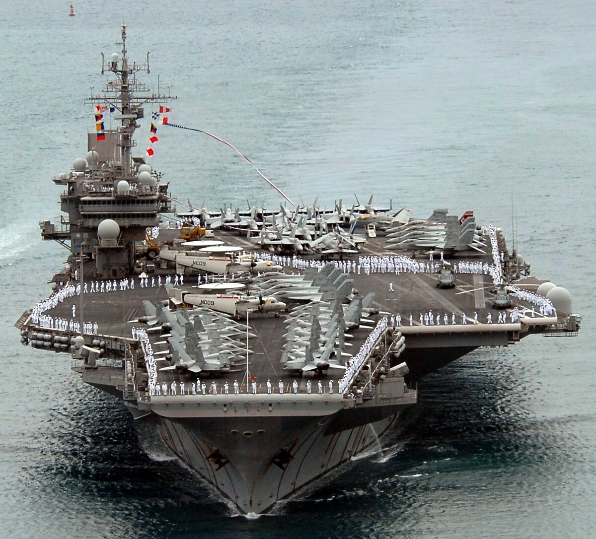 cvn-73 uss george washington nimitz class aircraft carrier air wing cvw-17 05