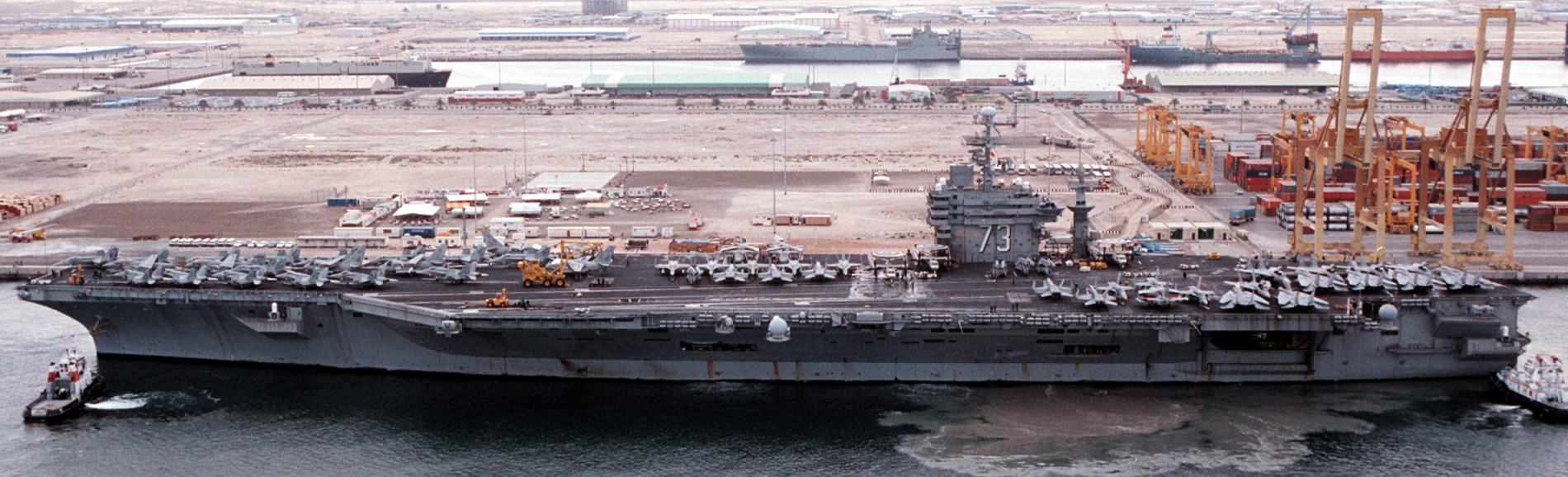 cvn-73 uss george washington nimitz class aircraft carrier air wing cvw-1 jebel ali uae 128