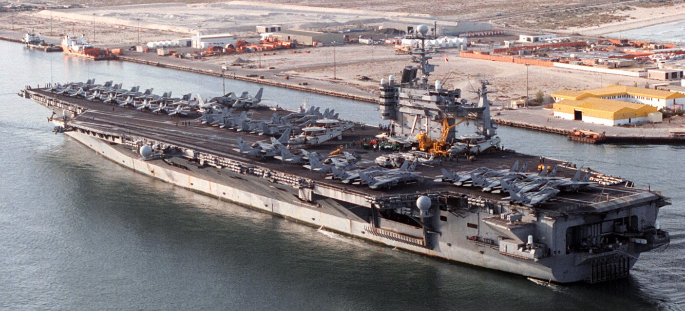 cvn-73 uss george washington nimitz class aircraft carrier air wing cvw-1 jebel ali united arab emirates 136