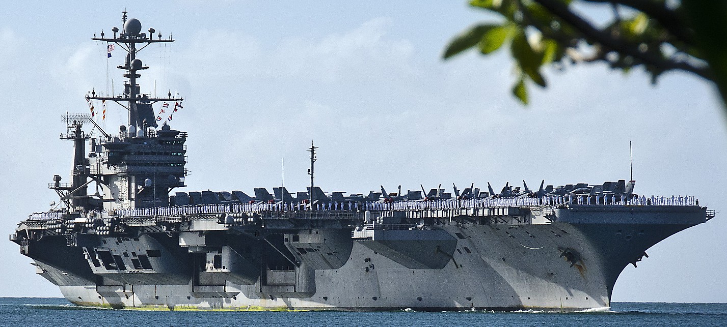 cvn-74 uss john c. stennis nimitz class aircraft carrier joint base pearl harbor hickam hawaii 51