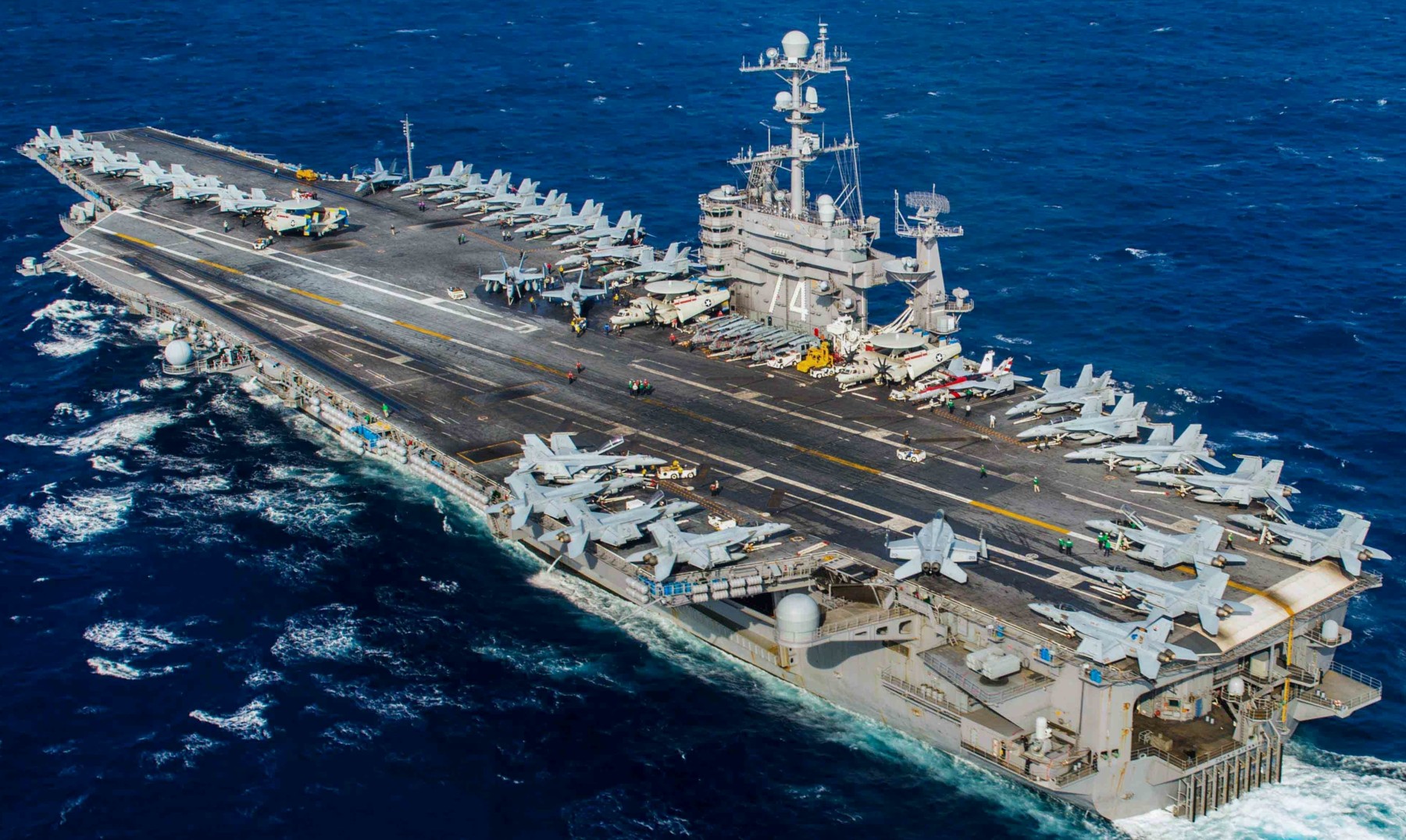 cvn-74 uss john c. stennis nimitz class aircraft carrier air wing cvw-9 philippine sea 79