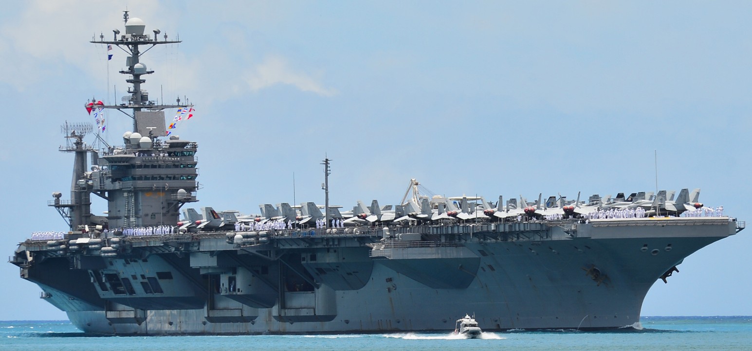 cvn-74 uss john c. stennis nimitz class aircraft carrier air wing cvw-9 pearl harbor hawaii 84