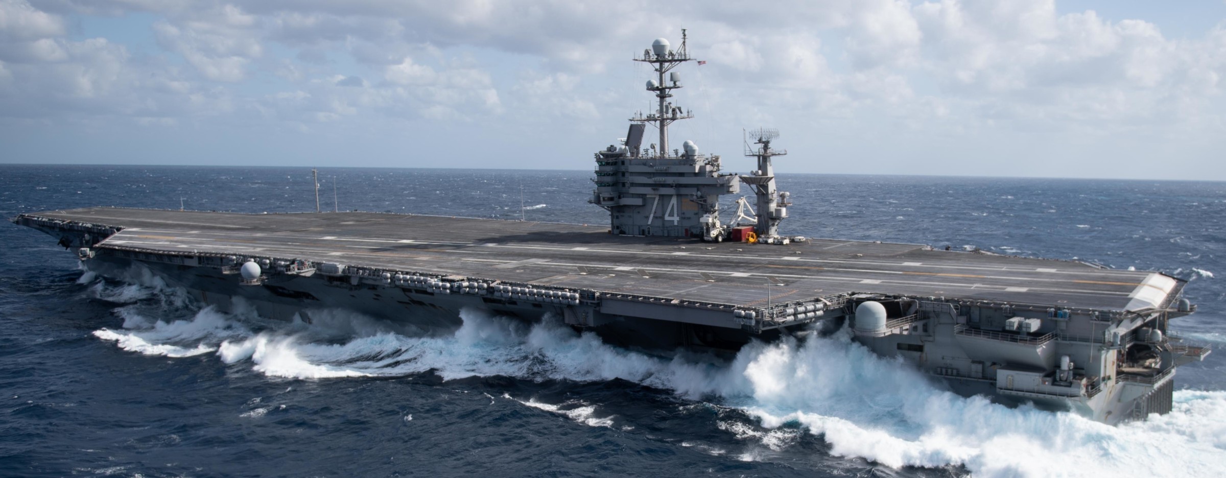 cvn-74 uss john c. stennis nimitz class aircraft carrier atlantic ocean 139