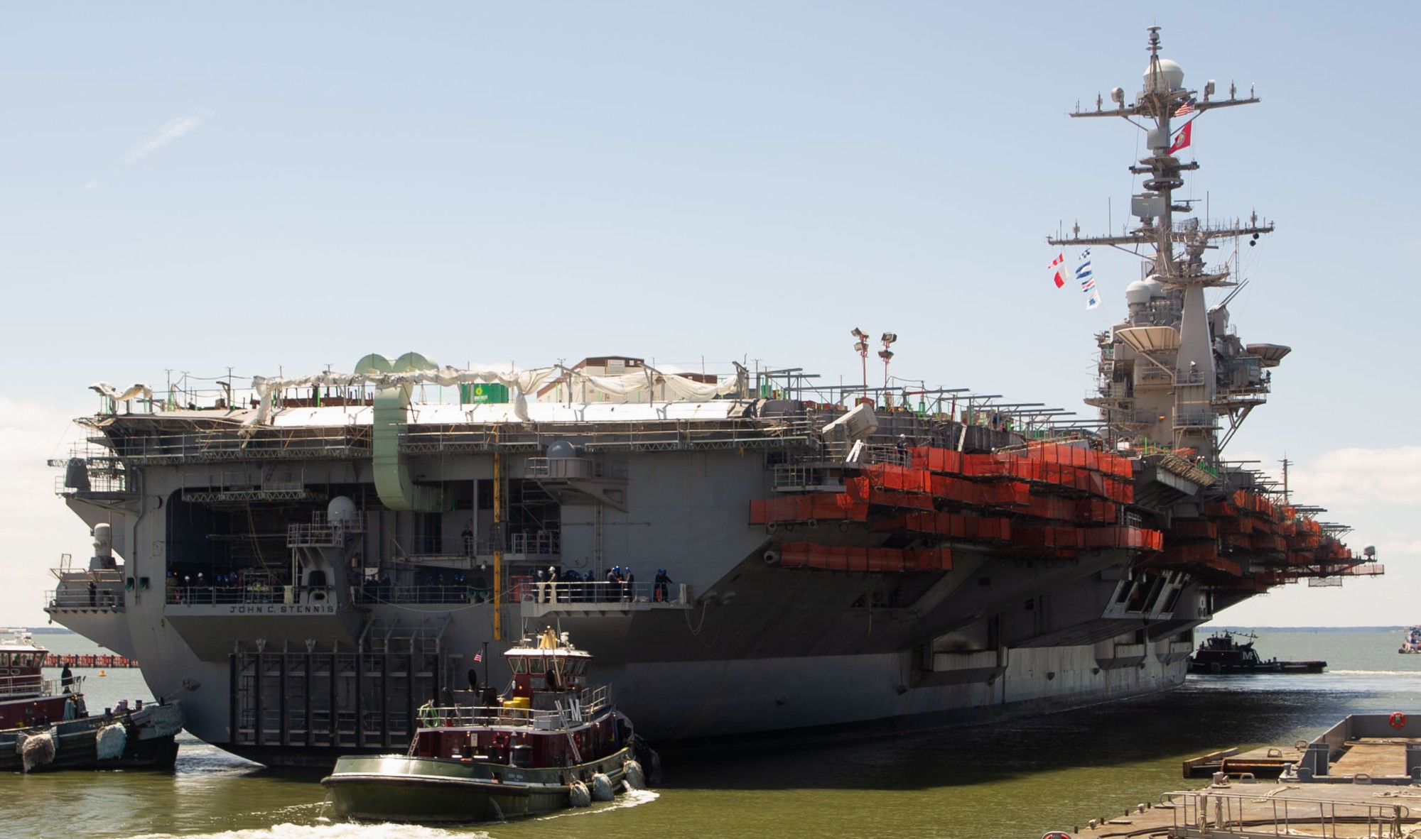 cvn-74 uss john c. stennis nimitz class aircraft carrier norfolk newport news virginia 147