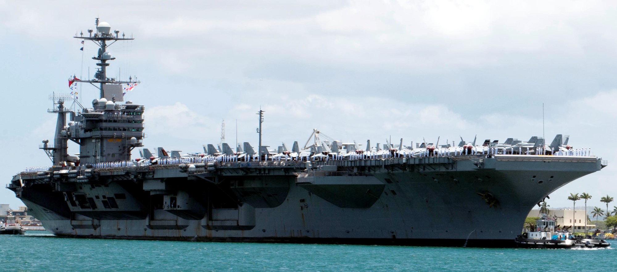 cvn-74 uss john c. stennis nimitz class aircraft carrier air wing cvw-9 pearl harbor hickam 2016 09