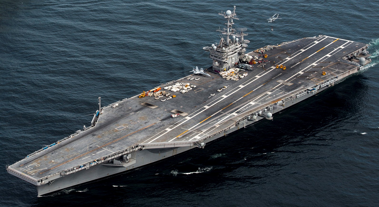 uss harry s. truman cvn-75 aircraft carrier 36