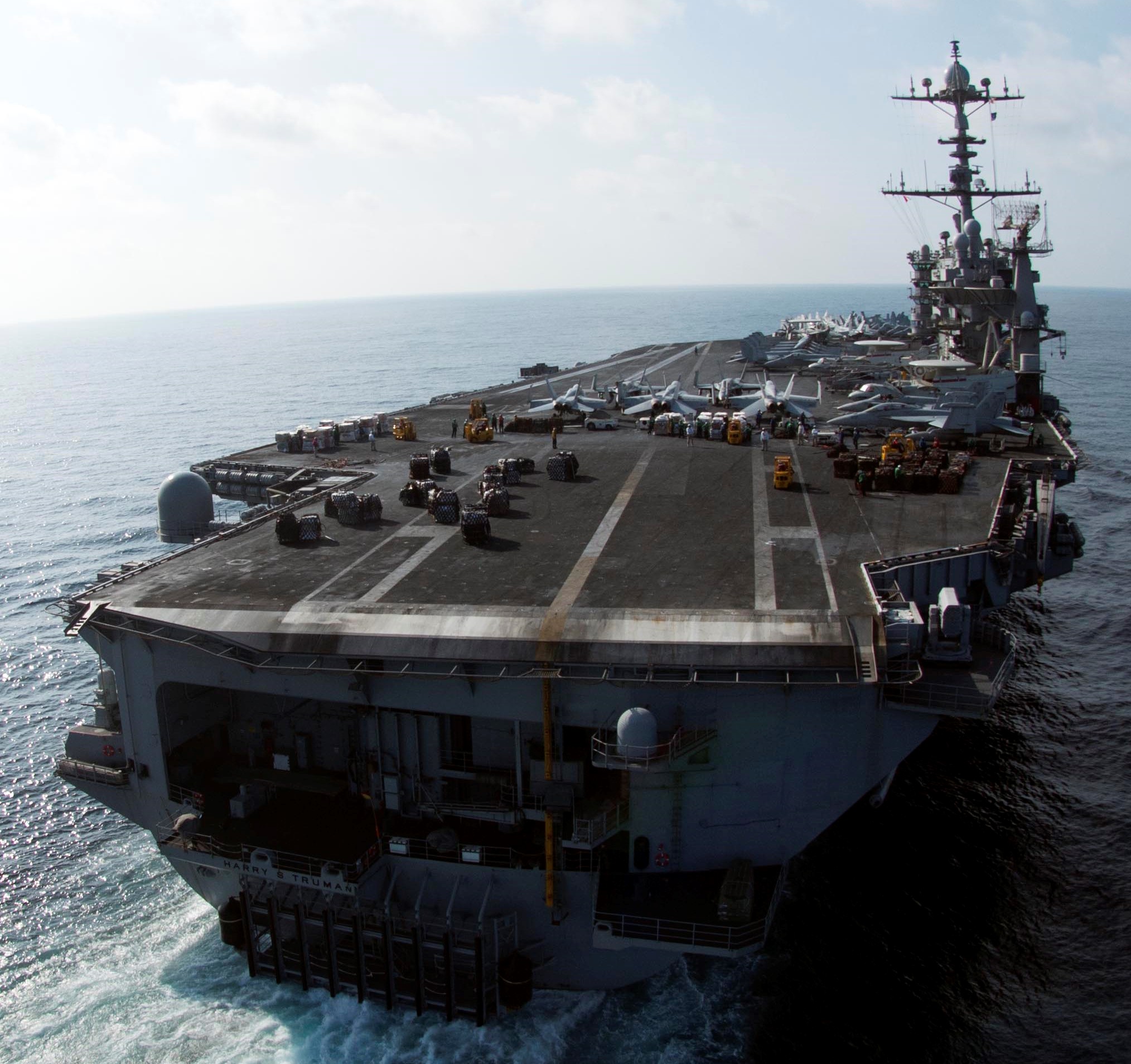 USS Harry S. Truman CVN-75 Nimitz class Aircraft Carrier US Navy