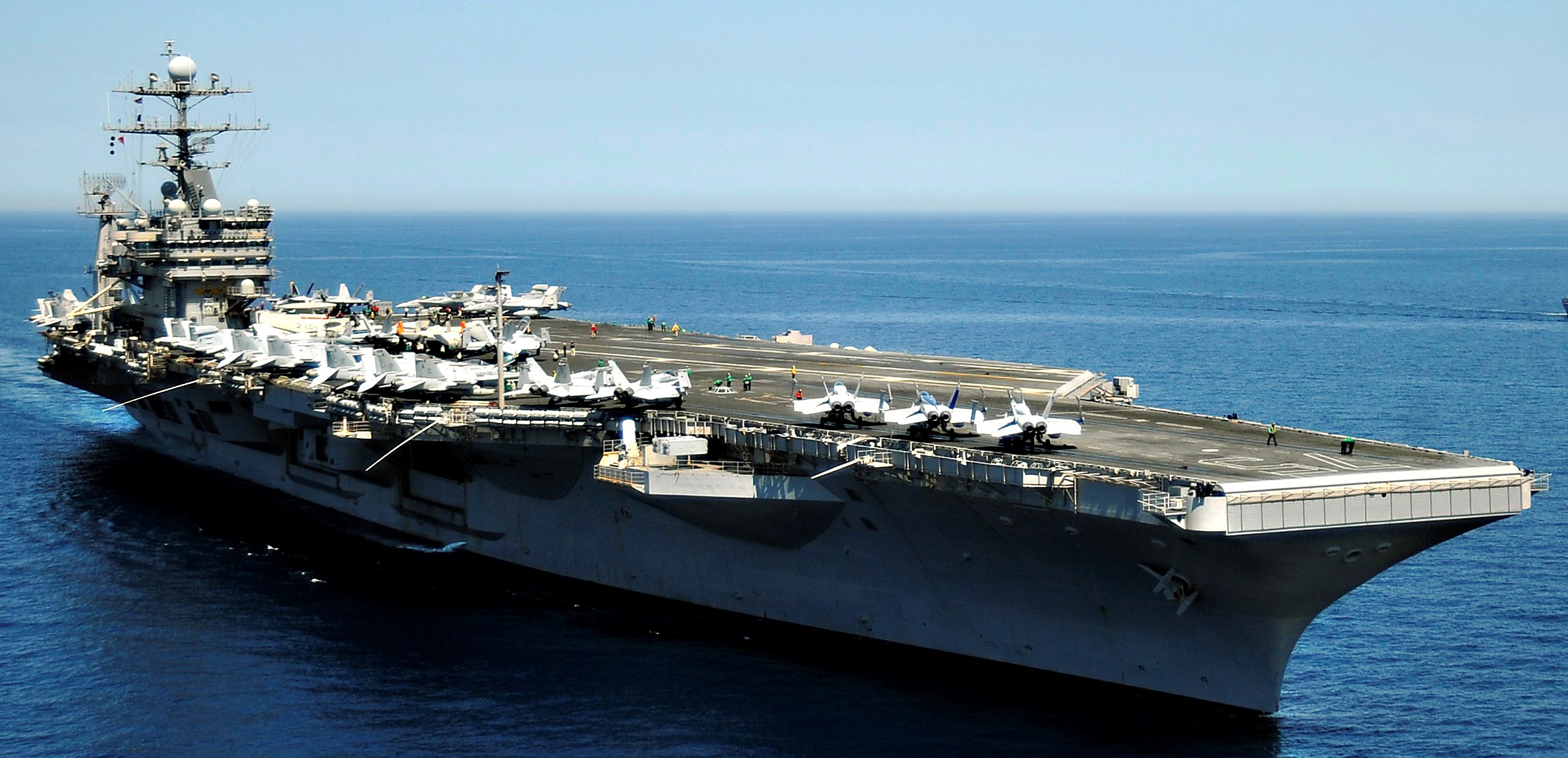 cvn-75 uss harry s. truman nimitz class aircraft carrier air wing cvw-3 mediterranean sea 2010 93