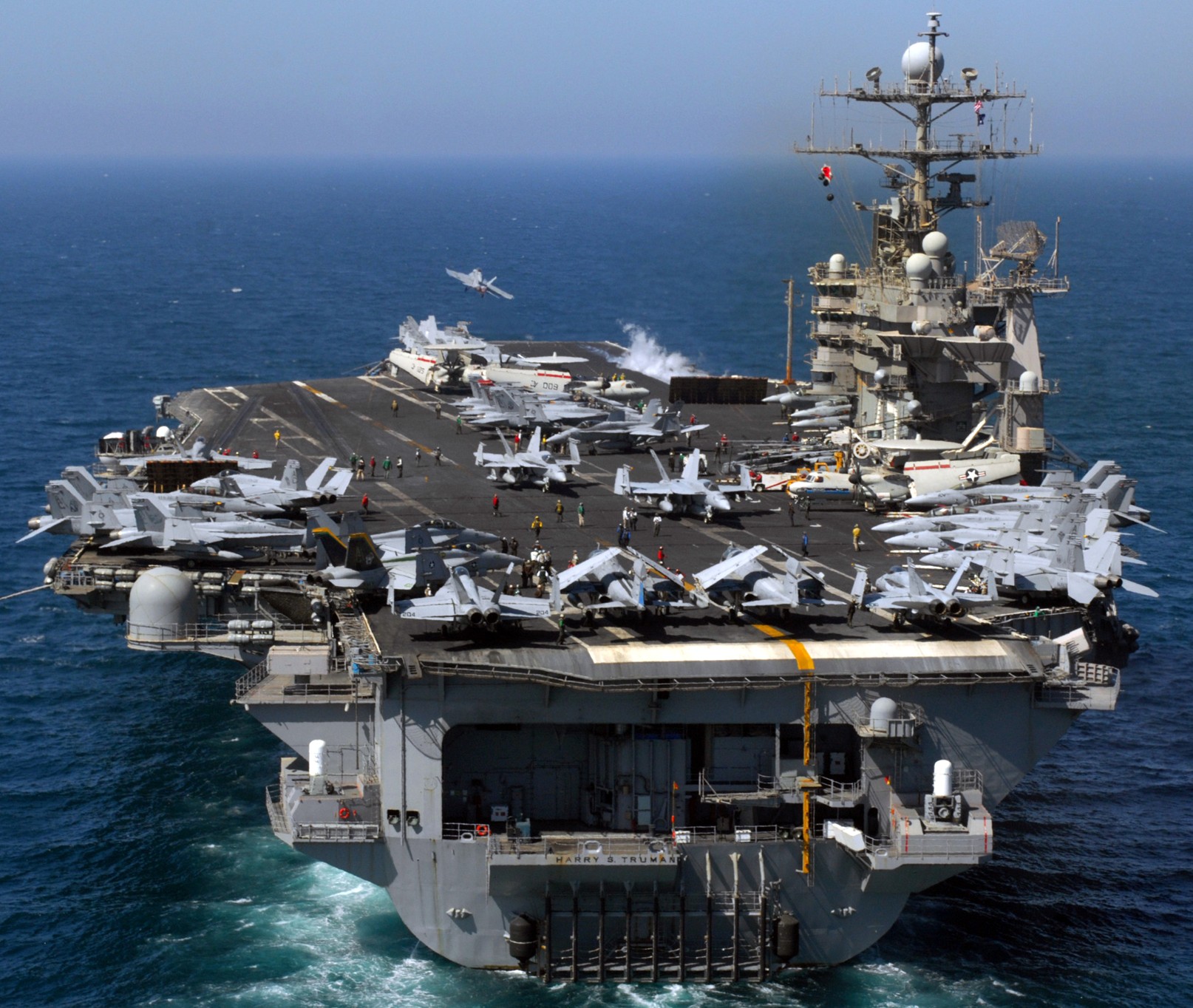 cvn-75 uss harry s. truman nimitz class aircraft carrier air wing cvw-3 persian gulf 2008 121