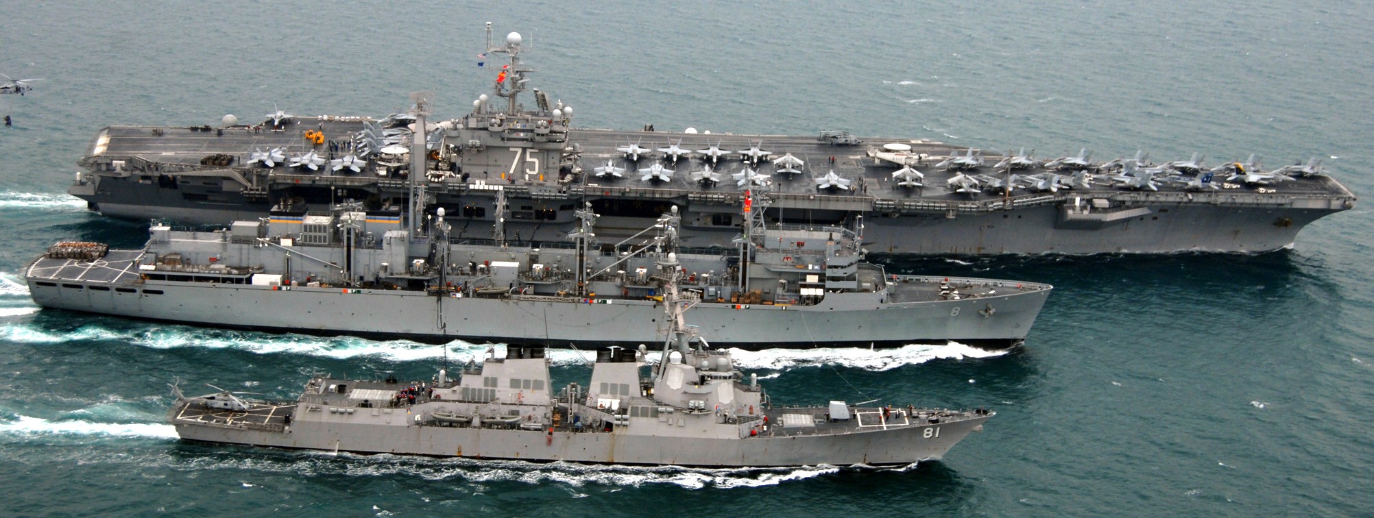 cvn-75 uss harry s. truman nimitz class aircraft carrier air wing cvw-3 persian gulf 123