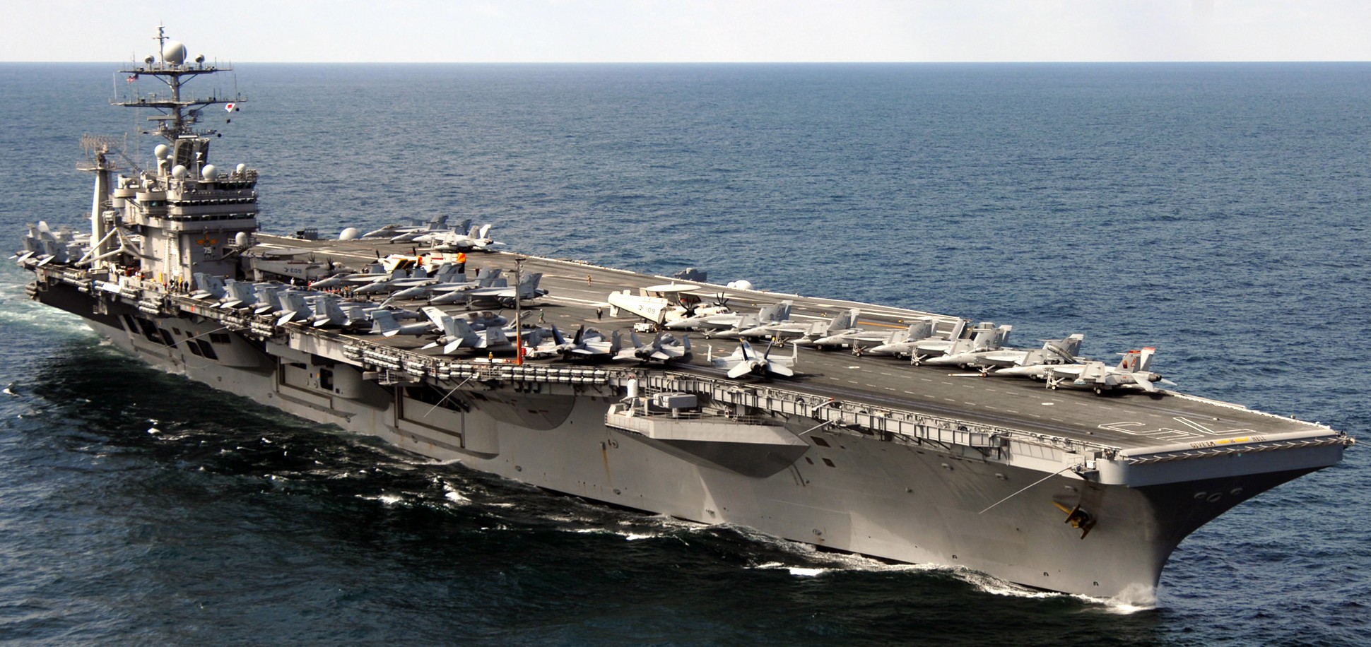 cvn-75 uss harry s. truman nimitz class aircraft carrier air wing cvw-3 136