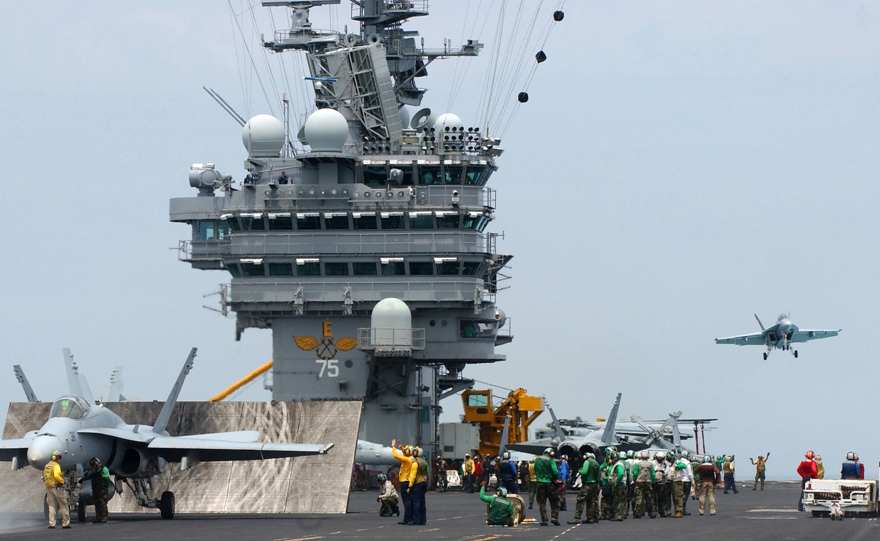 cvn-75 uss harry s. truman aircraft carrier 151