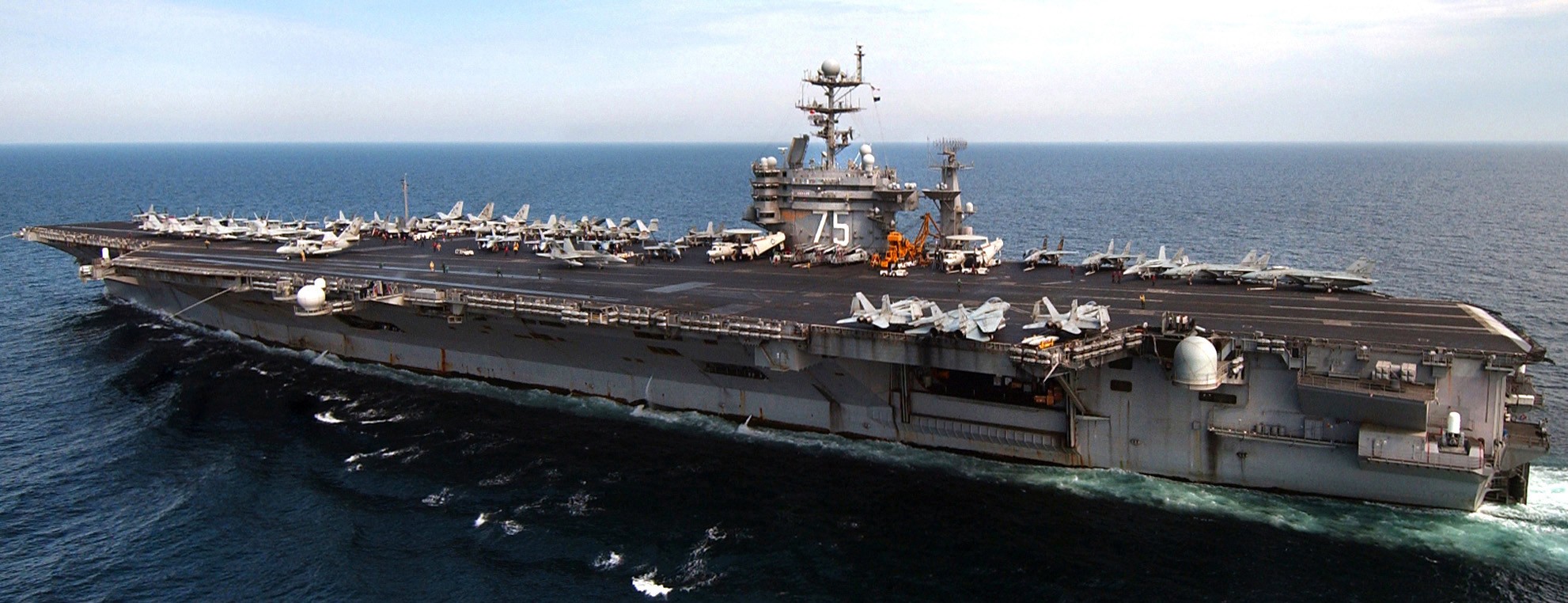 cvn-75 uss harry s. truman nimitz class aircraft carrier air wing cvw-3 persian gulf 2005 155