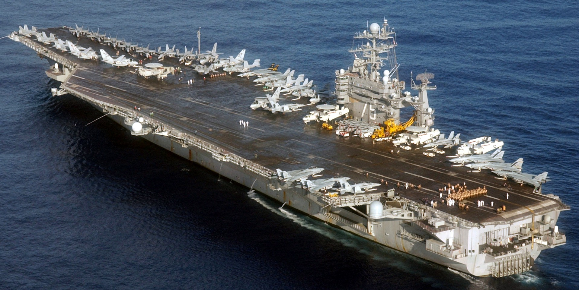 cvn-75 uss harry s. truman nimitz class aircraft carrier air wing cvw-3 exercise majestic eagle 2004 178