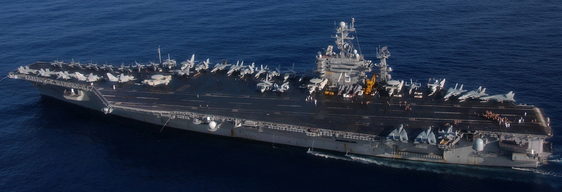 cvn-75 uss harry s. truman nimitz class aircraft carrier air wing cvw-3 exercise majestic eagle 179