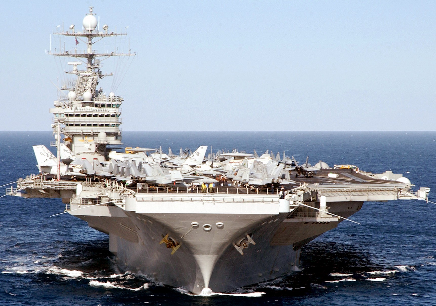 uss harry s. truman cvn-75 aircraft carrier air wing cvw-3 207