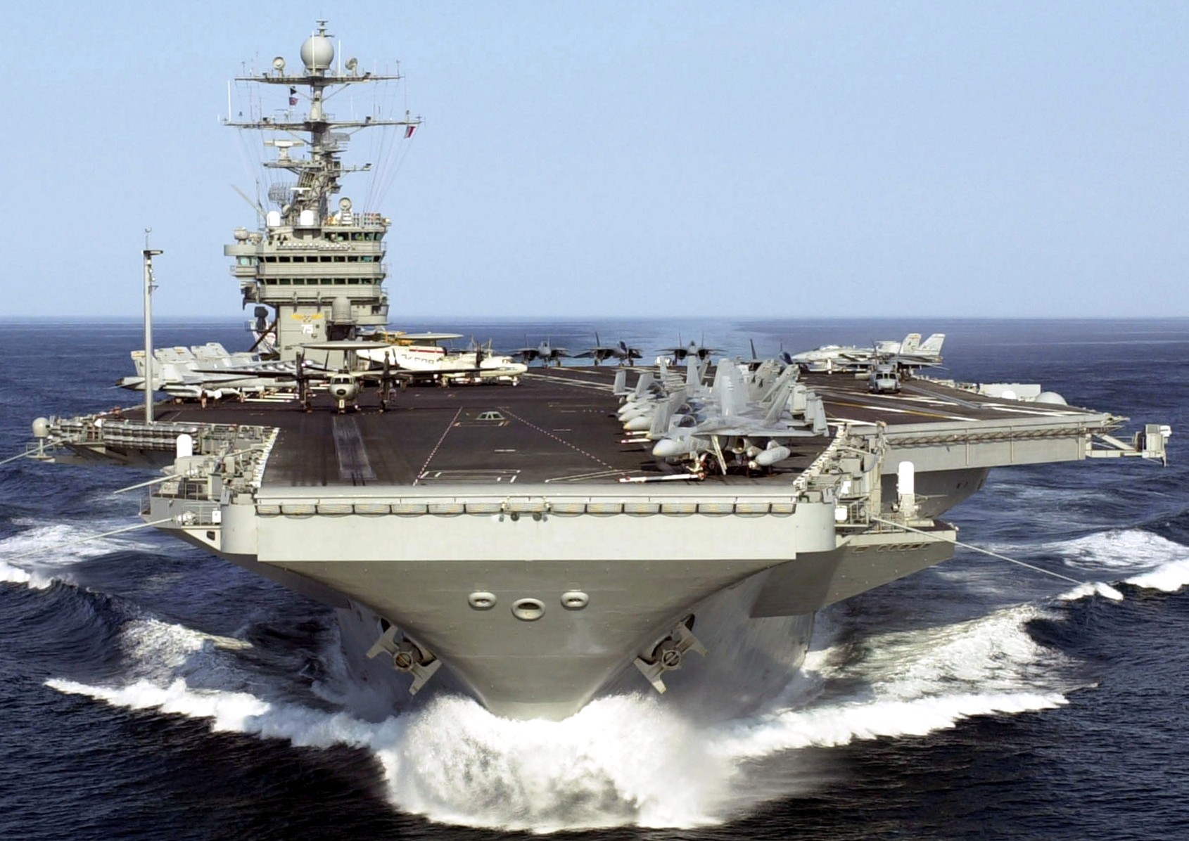 uss harry s. truman cvn-75 aircraft carrier air wing cvw-3 218 tsta