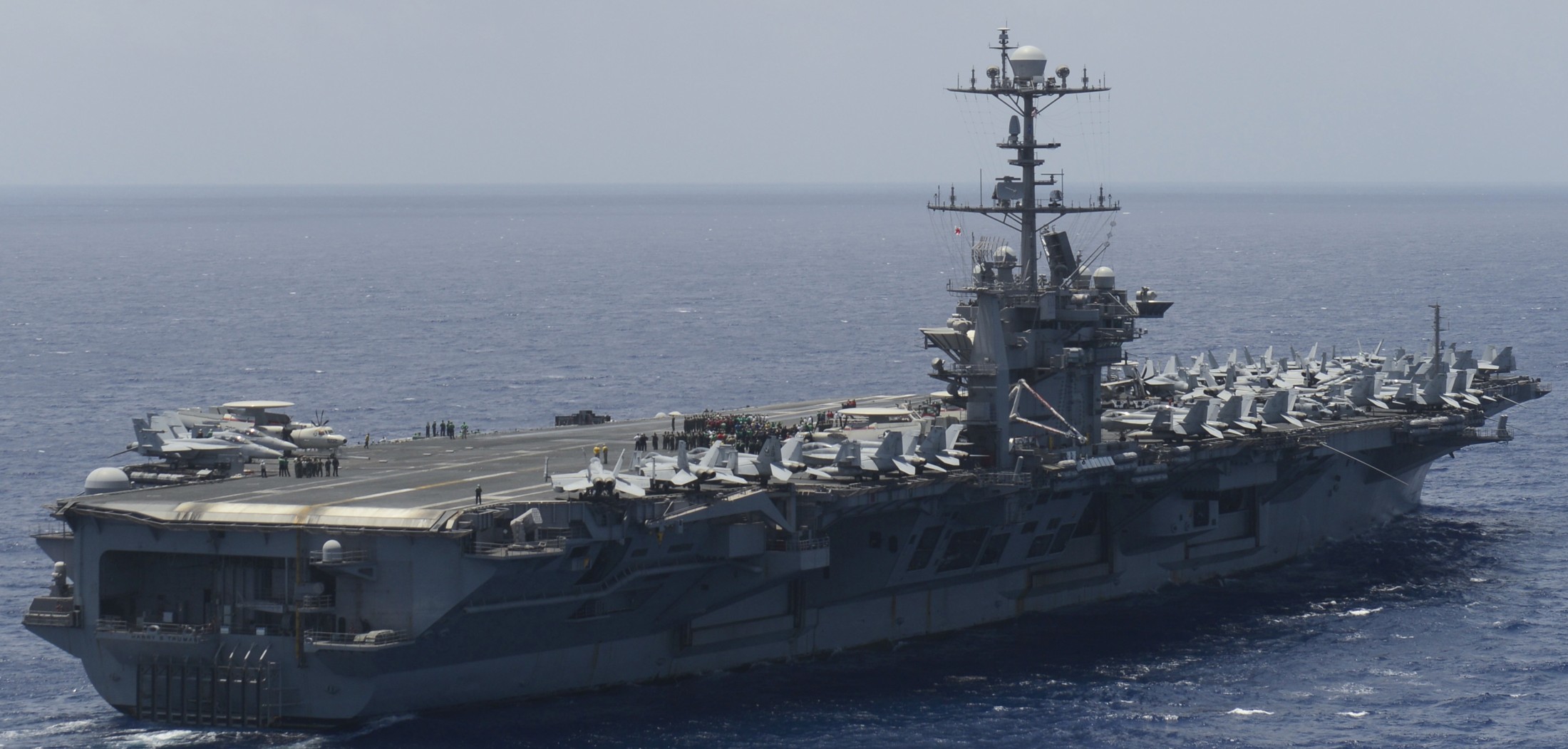 cvn-75 uss harry s. truman nimitz class aircraft carrier air wing cvw-1 mediterranean sea 13