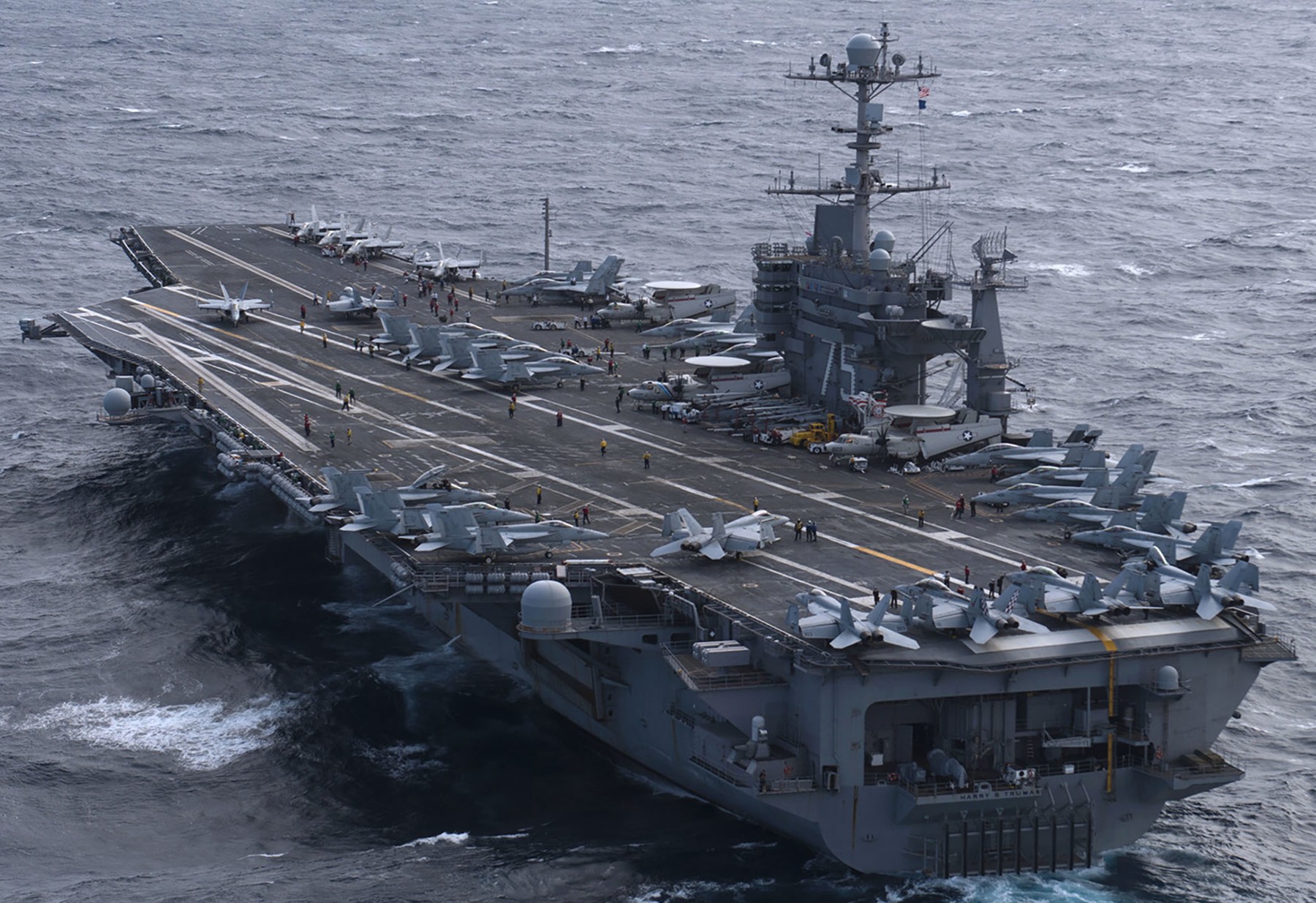 cvn-75 uss harry s. truman nimitz class aircraft carrier 34