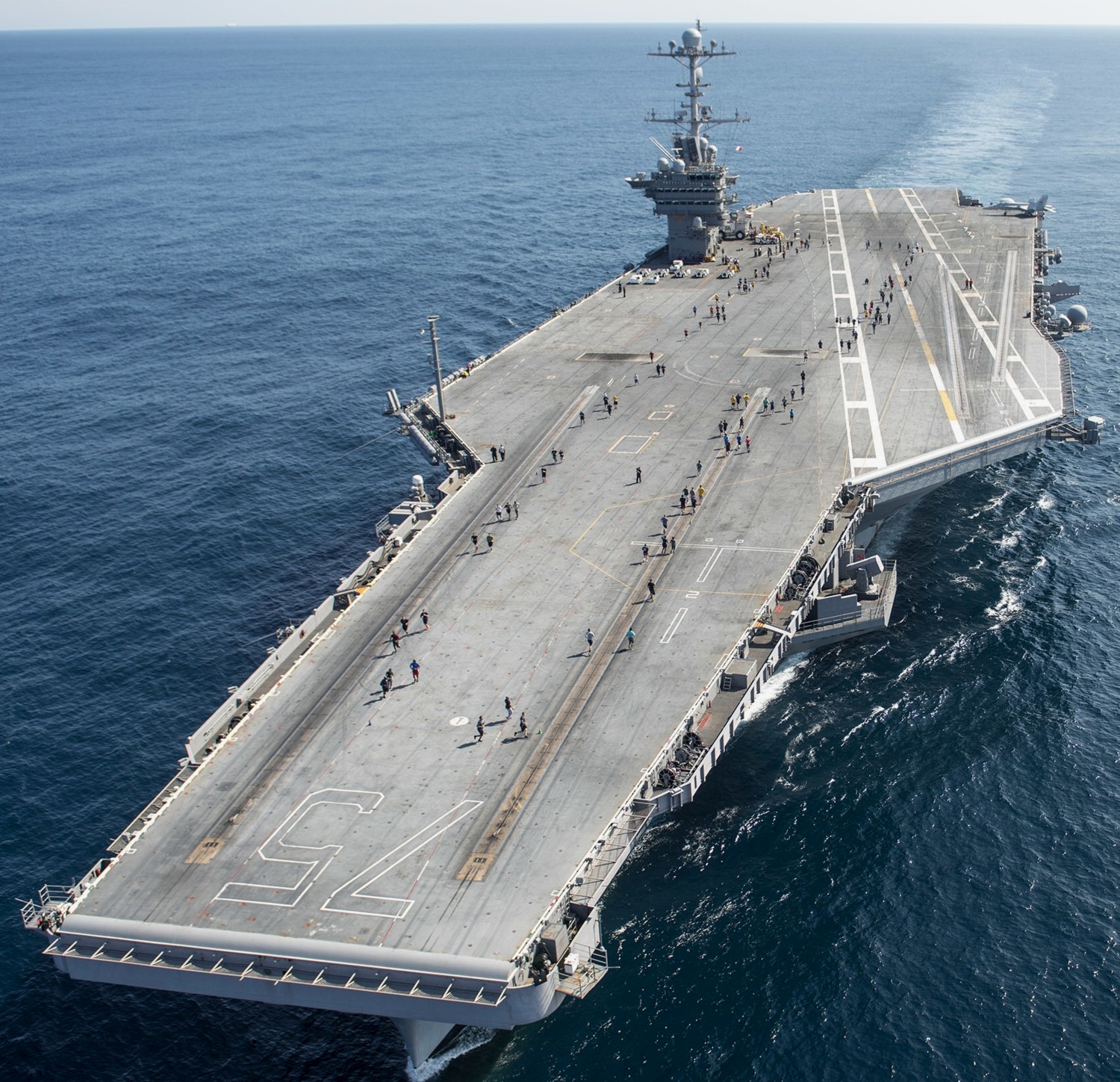 cvn-75 uss harry s. truman nimitz class aircraft carrier 36