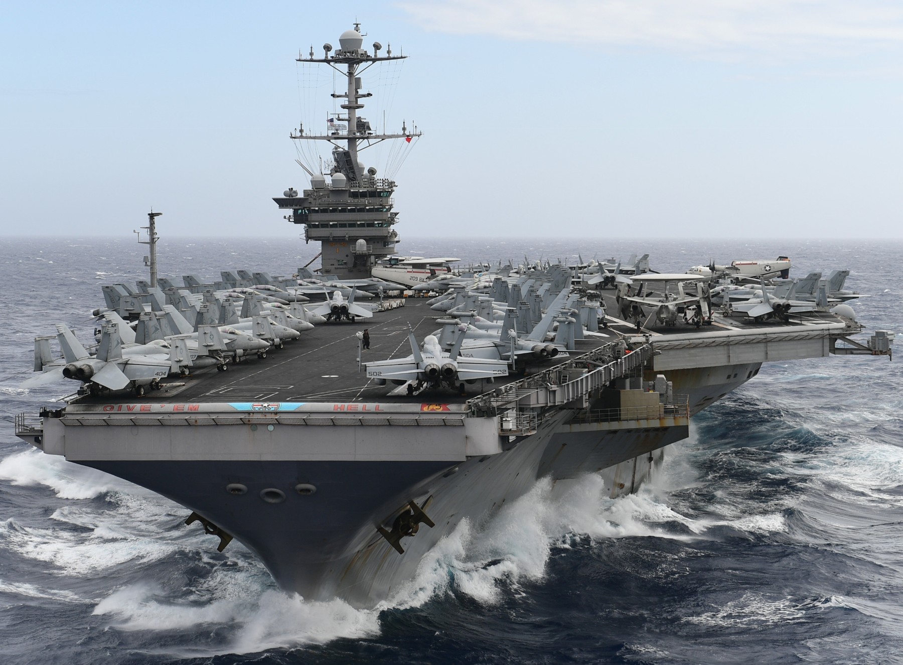 CVN-75 USS Harry S. Truman Nimitz class Aircraft Carrier 2