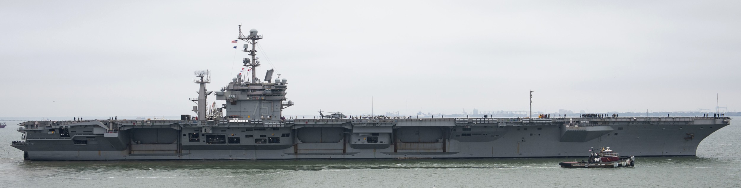 cvn-75 uss harry s. truman nimitz class aircraft carrier departing naval station norfolk virginia 76