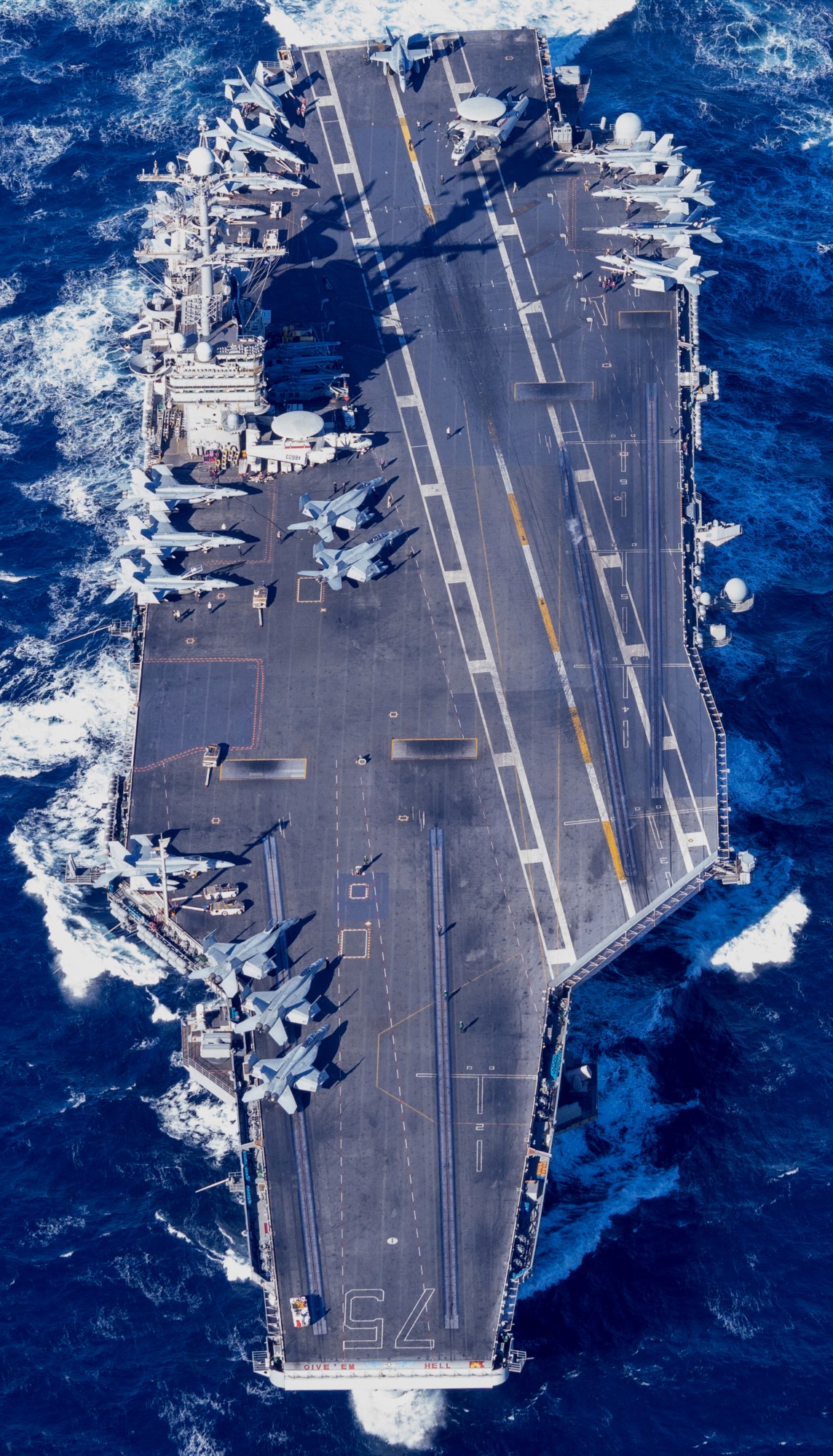 cvn-75 uss harry s. truman nimitz class aircraft carrier air wing cvw-1 exercise neptune strike 2022 101