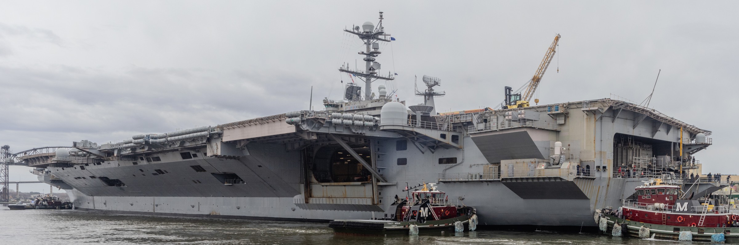cvn-75 uss harry s. truman aircraft carrier norfolk naval shipyard planned incremental availability pia 2023 128