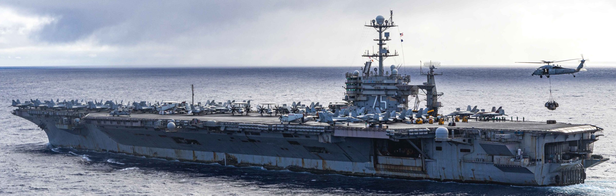 uss harry s. truman cvn-75 aircraft carrier air wing cvw-1 2025 160