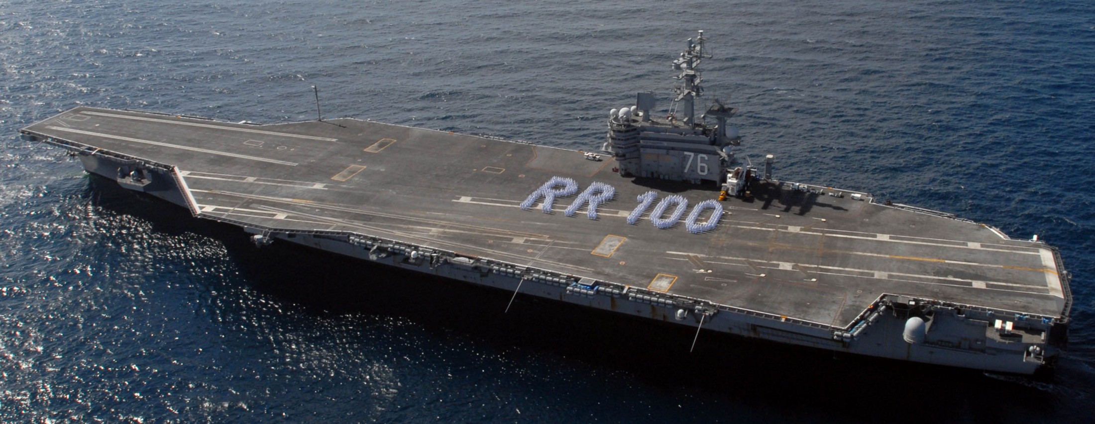 cvn-76 uss ronald reagan nimitz class aircraft carrier air wing cvw-14 rr 100 30