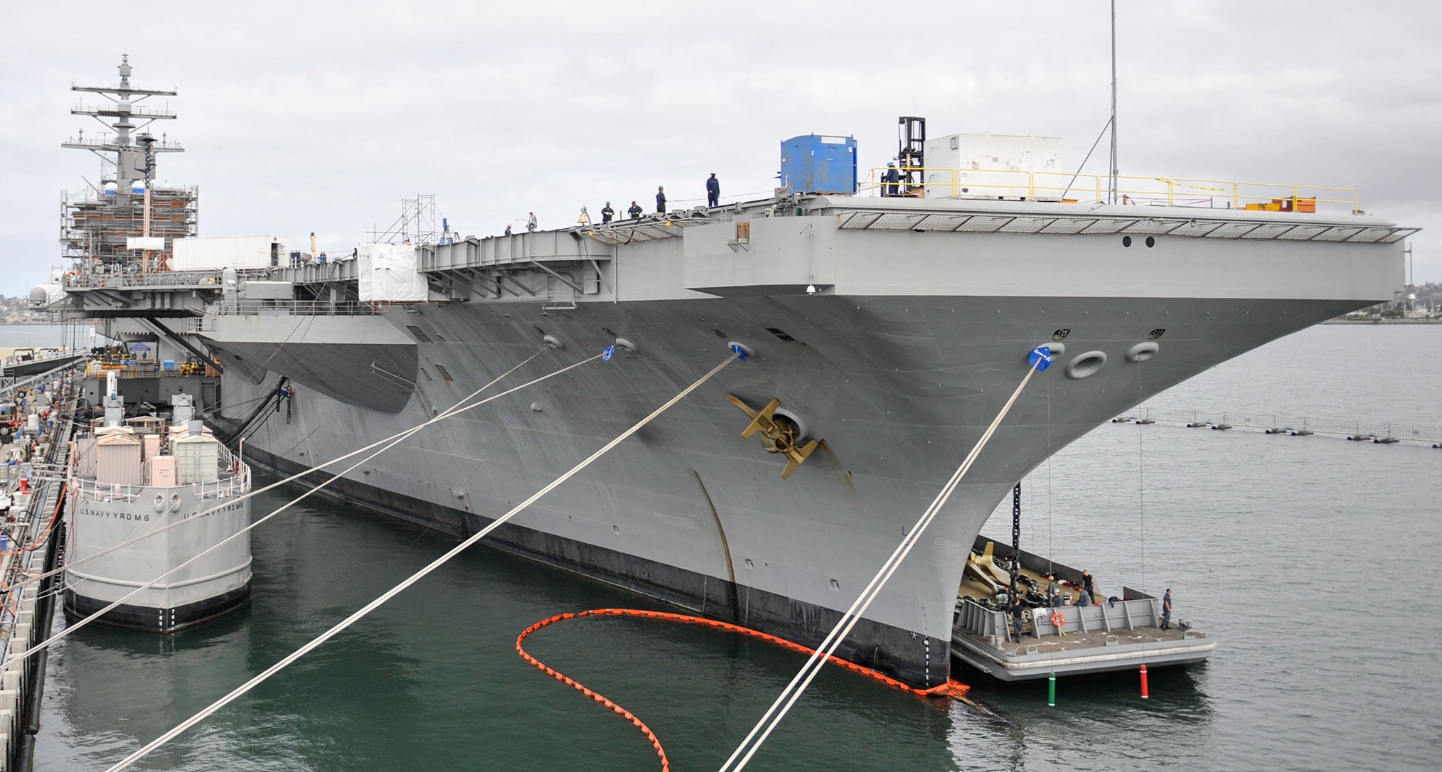 cvn-76 uss ronald reagan nimitz class aircraft carrier planned incremental avilability pia coronado 42