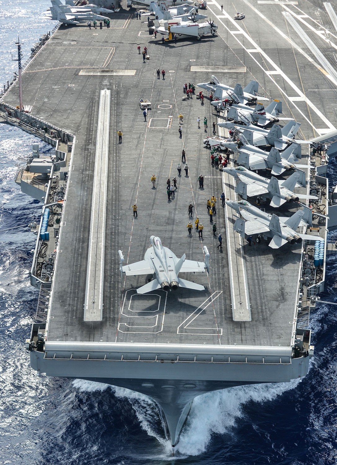 cvn-76 uss ronald reagan aircraft carrier air wing cvw-2 exercise rimpac 2014 48