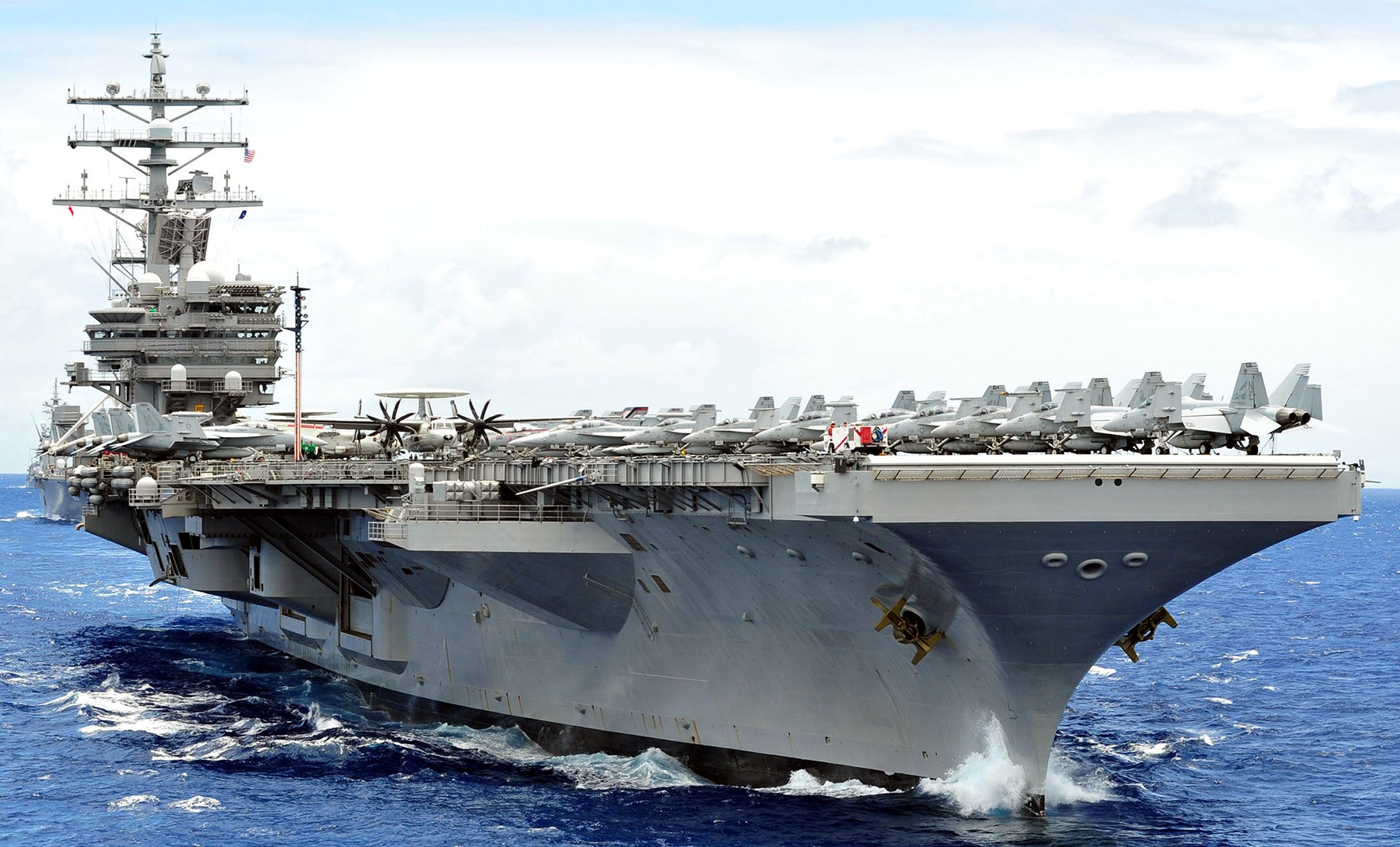 cvn-76 uss ronald reagan aircraft carrier cvw-2 exercise rimpac 2014 50