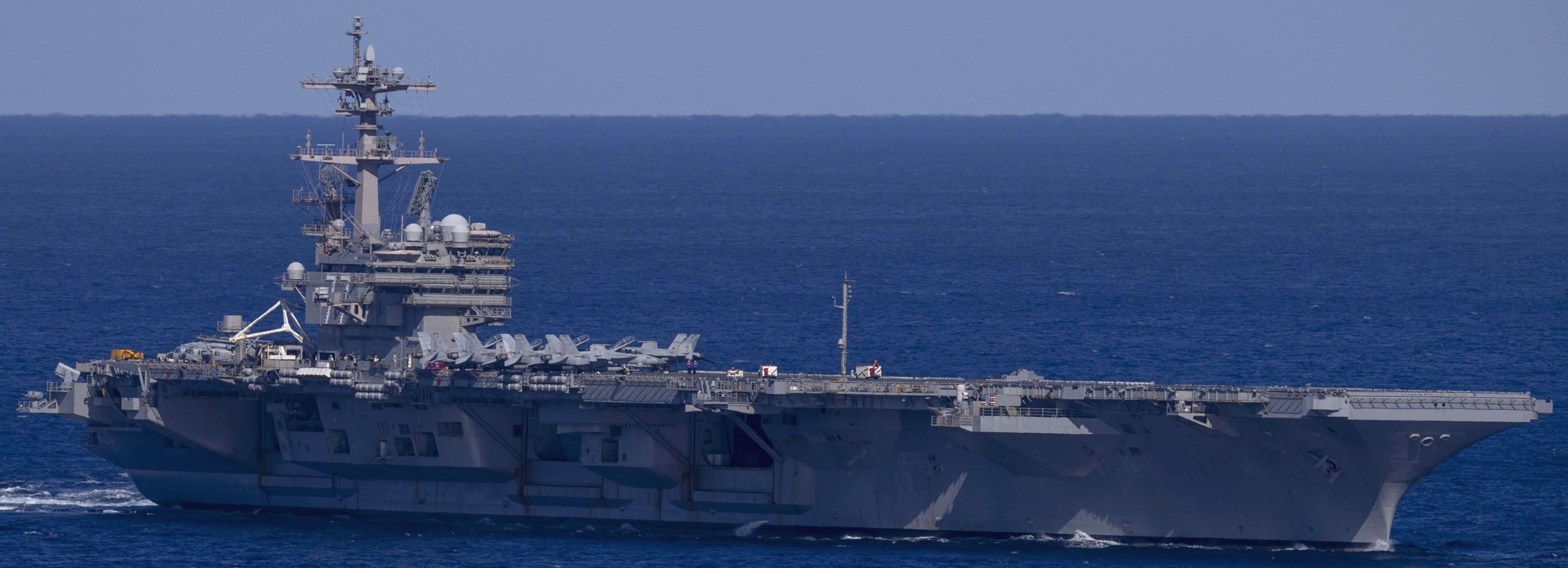 uss george h. w. bush cvn-77 aircraft carrier qualifications 2025 130