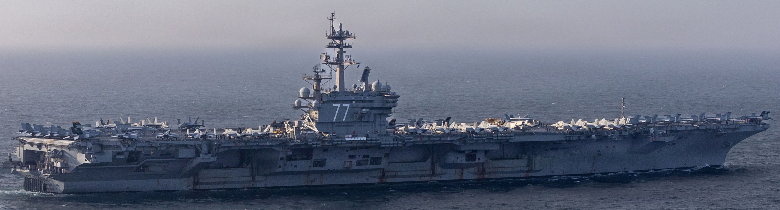 cvn-77 uss george h. w. bush aircraft carrier air wing cvw-7 comptuex 2026 143