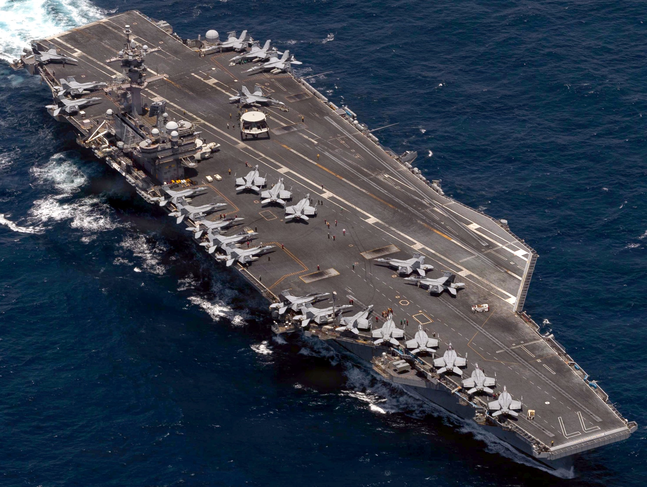 uss george h. w. bush cvn-77 aircraft carrier air wing cvw-7 arabian sea may 2026 149