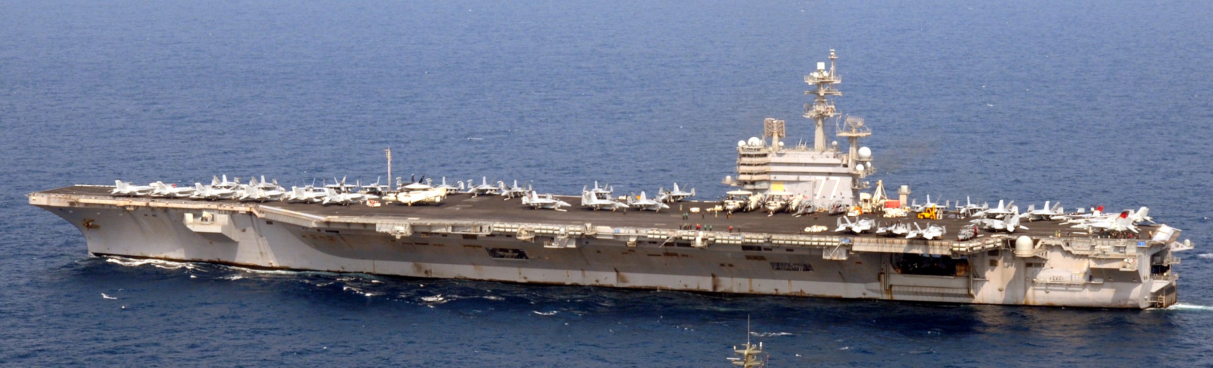cvn-77 uss george h w bush aircraft carrier cvw-8 arabian sea 2011 24