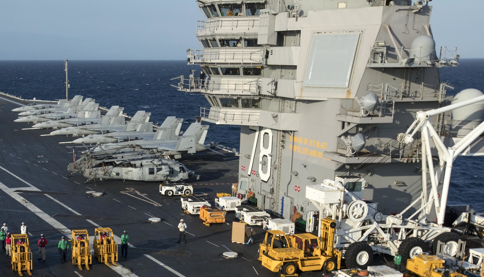 cvn-78 uss gerald r. ford class aircraft carrier us navy 21