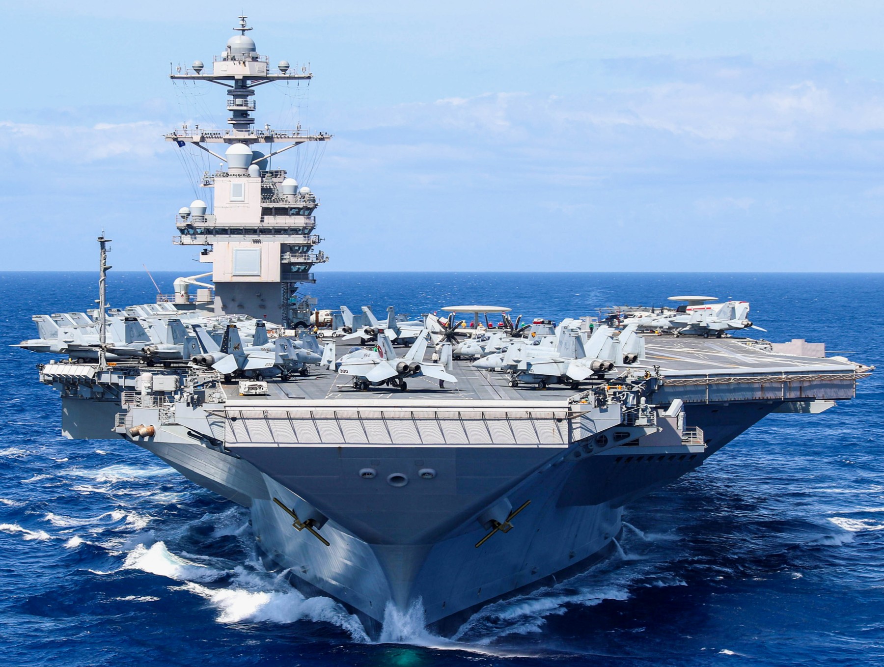 cvn-78 uss gerald r. ford class aircraft carrier qualifications air wing cvw-8 us navy 51