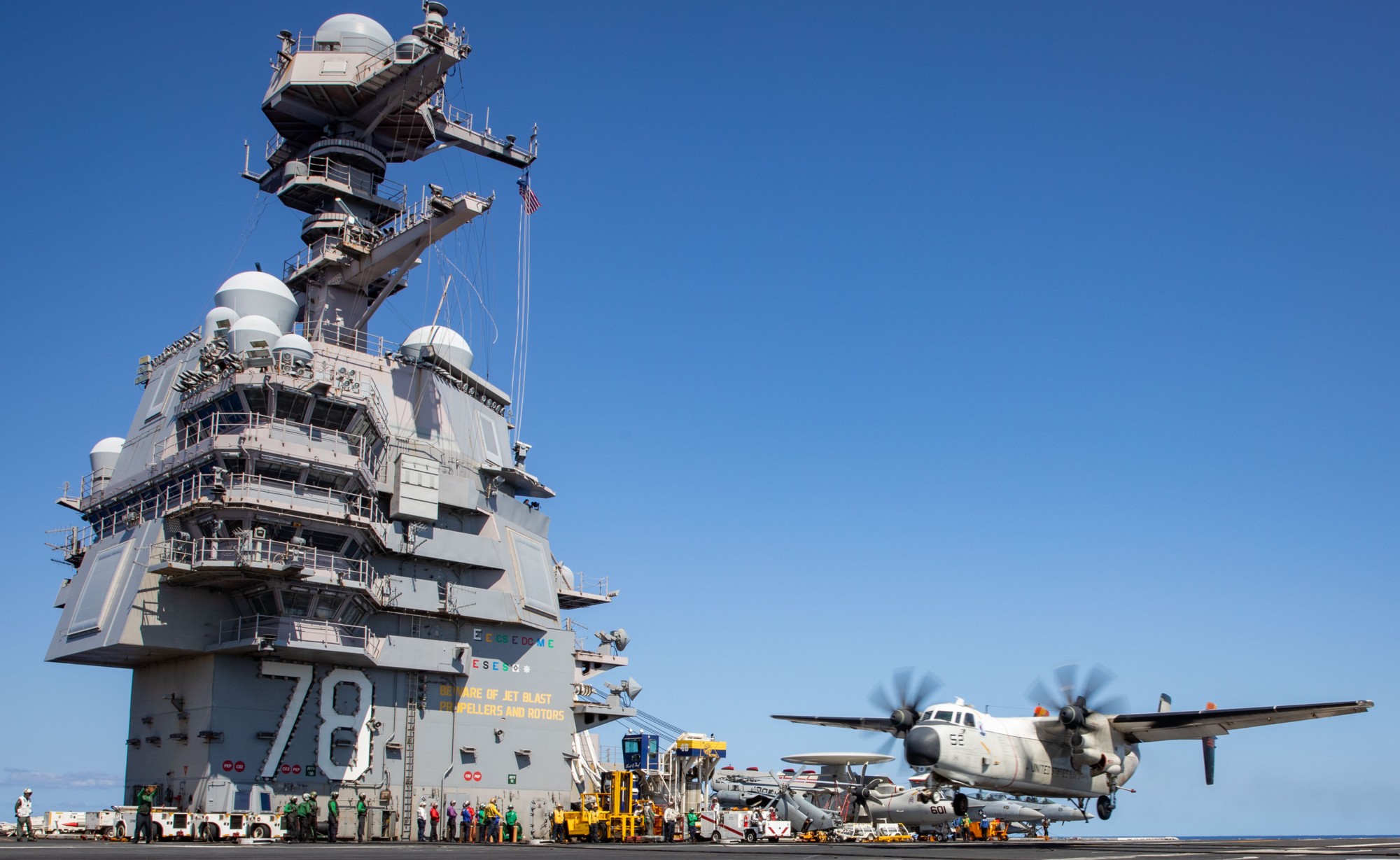 uss gerald r. ford cvn-78 aircraft carrier cvw-8 150