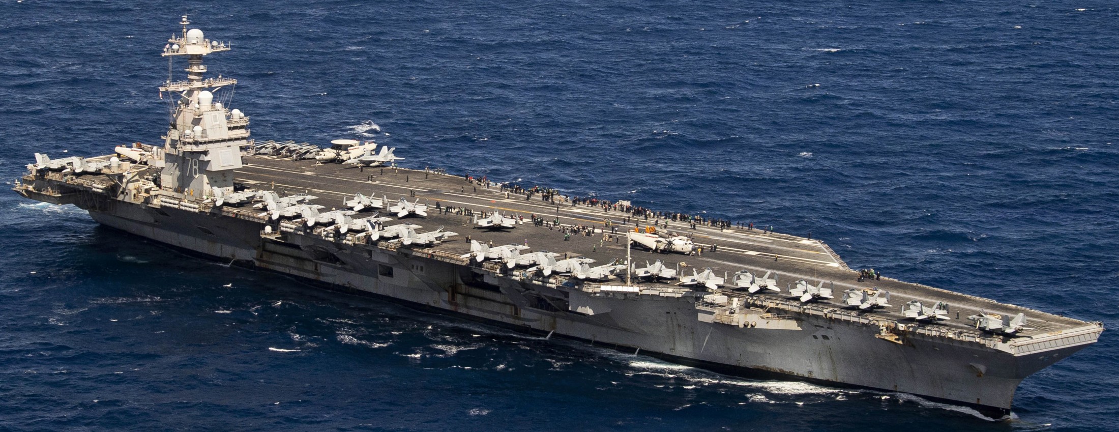 uss gerald r. ford cvn-78 aircraft carrier cvw-8 operation epic fury iran 172