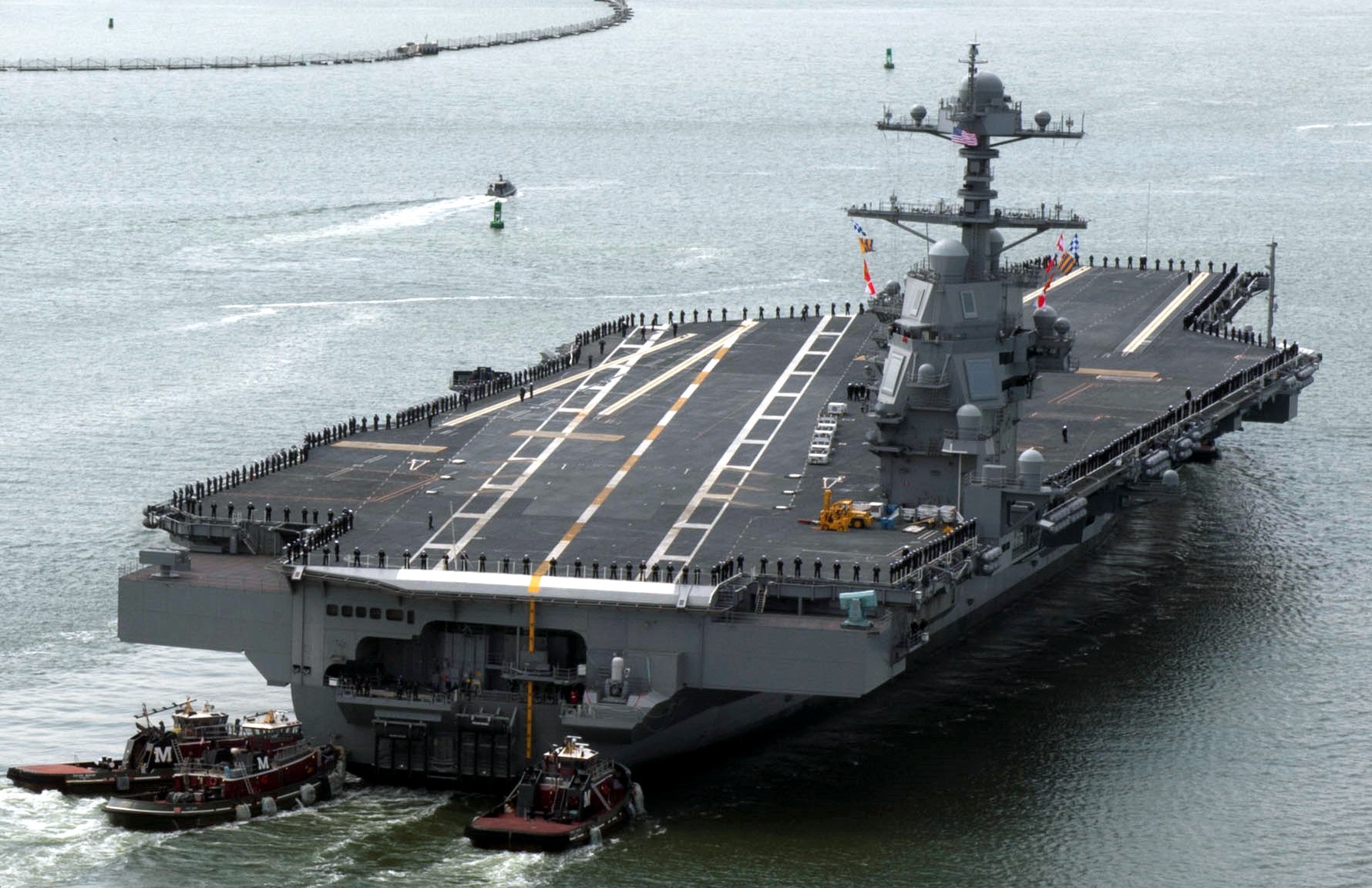 cvn-78 uss gerald r. ford aircraft carrier norfolk virginia 2017 44