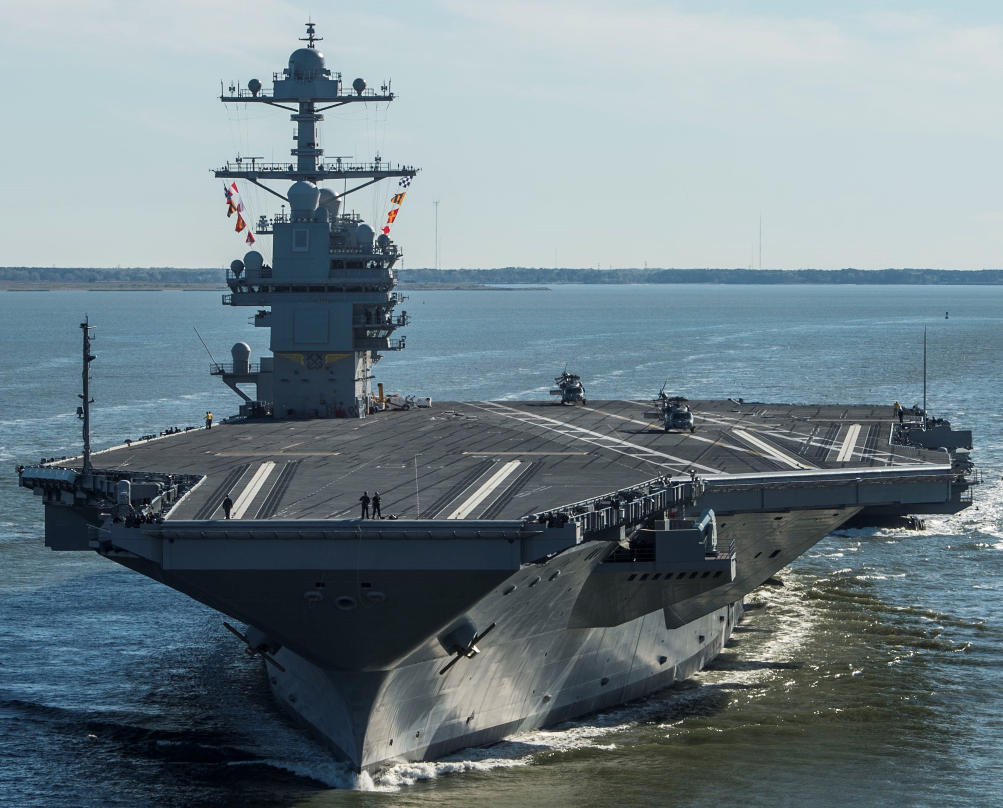 cvn-78 uss gerald r. ford aircraft carrier newport news virginia 2017 49